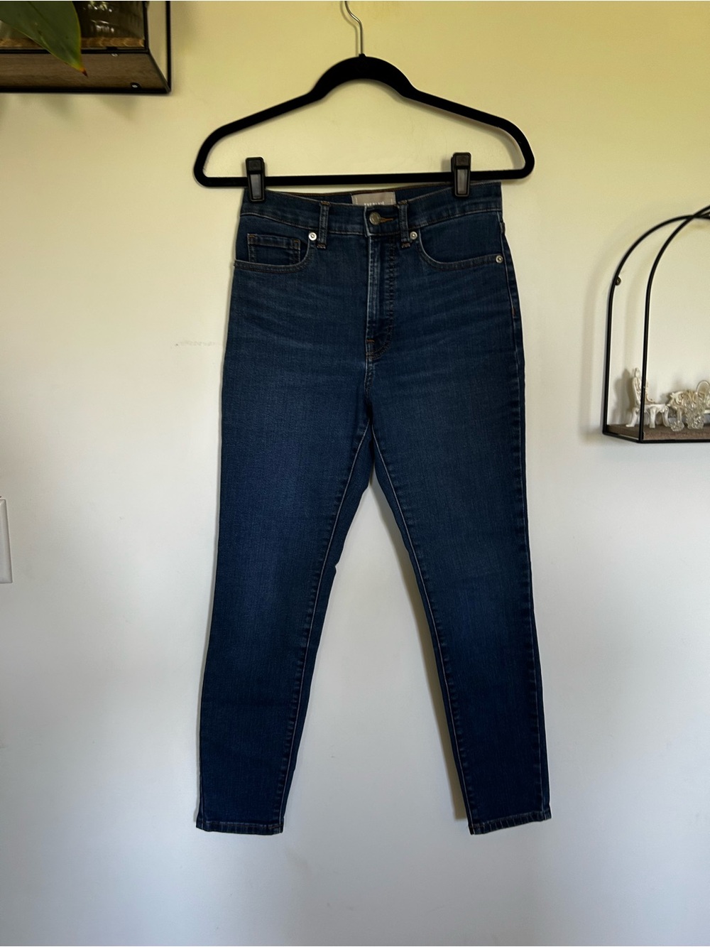 Everlane‎ Skinny Ankle High Rise Denim Blue Jeans Size 26